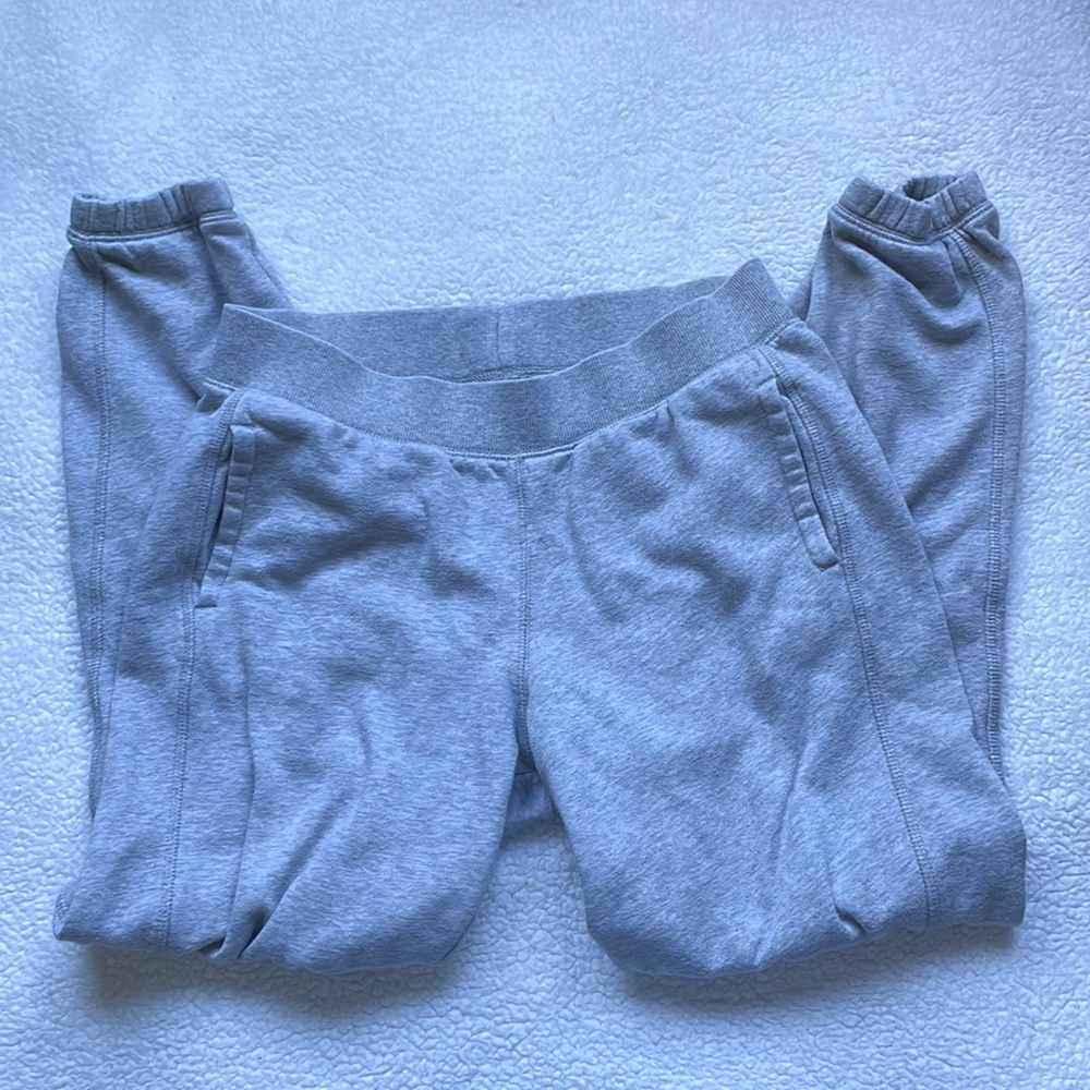 womens small light gray sweatpants